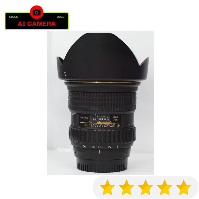 LENSA TOKINA 12-24MM F4 FOR NIKON