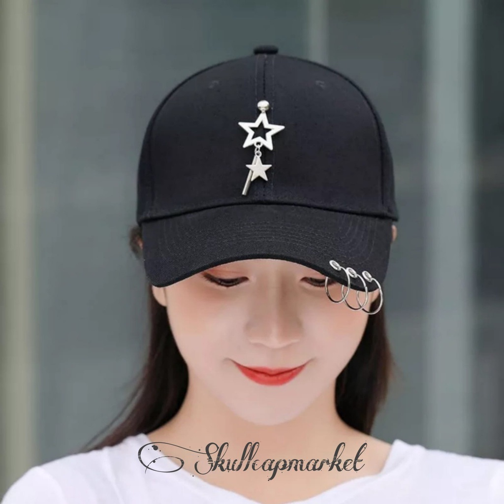 topi cincin gantungan bintang topi anting bintang topi Baseball ring anting banting harga