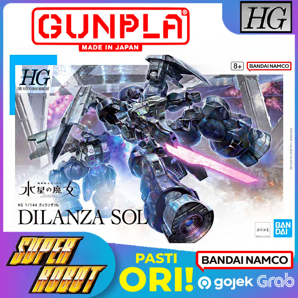 𝗕𝗔𝗡𝗗𝗔𝗜 HG Dilanza Sol - Gundam Witch From Mercury