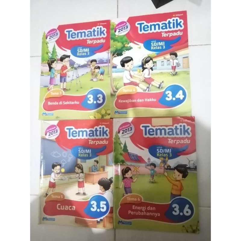 Buku Tematik terpadu kelas 3 SD