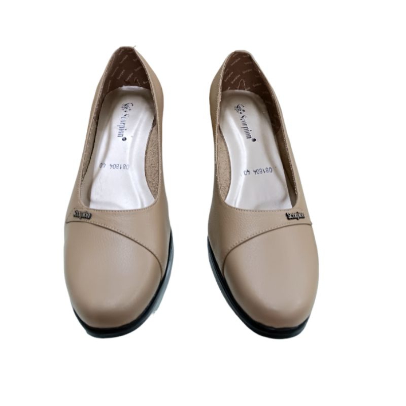 Sepatu Pantofel Kulit Wanita Scorpion 081804