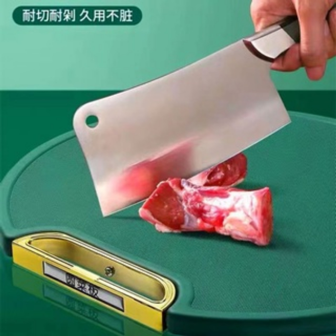 Talenan Bulat Viral /Cutting Board Plastic/Talenan Premium /Talenan Plastik Anti Jamur/Talenan Multi