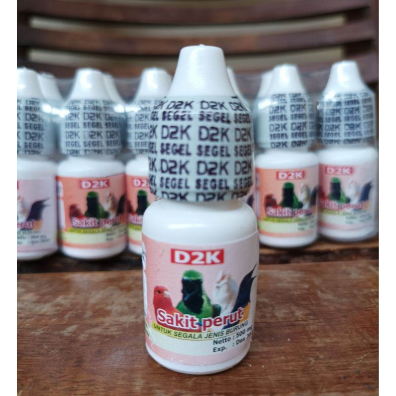 D2k Sakit Perut Obat Burung Sakit Gangguan Pencernaan Kolera Lesu Sesak Nafas
