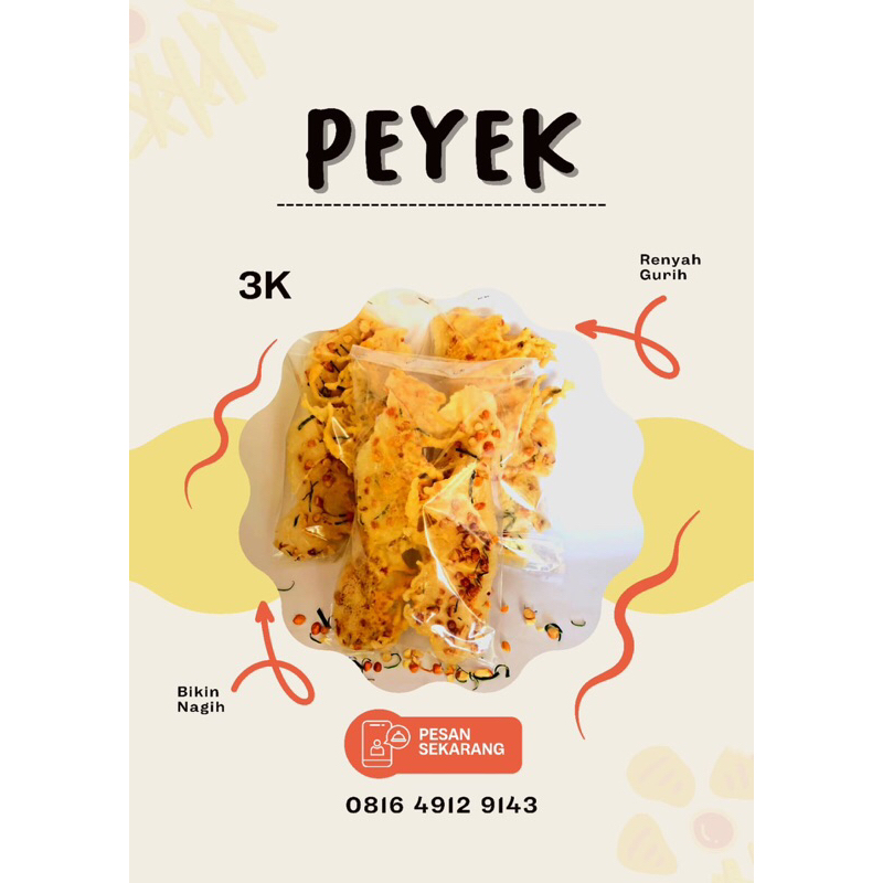 

Peyek Kacang