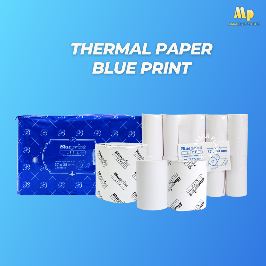 

Thermal Paper Blue Print @10 Roll