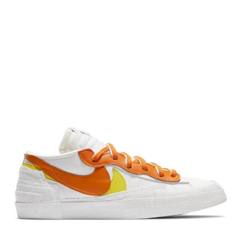 Nike Blazer Low Sacai White Magma Orange