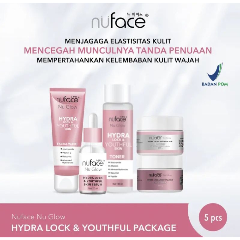 NU FACE GLOW SKINCARE PAKET 5IN1