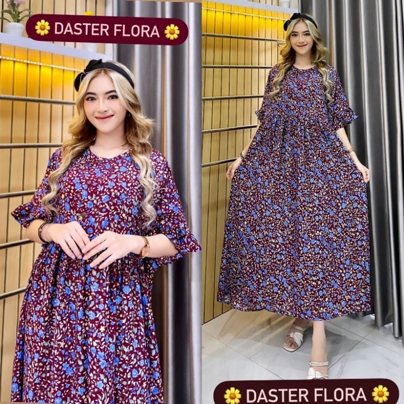 Daster Flora by Ratu/daster smk