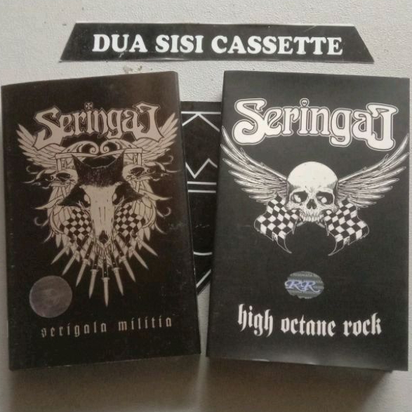 Paket kaset seringai high octane rock - serigala militia