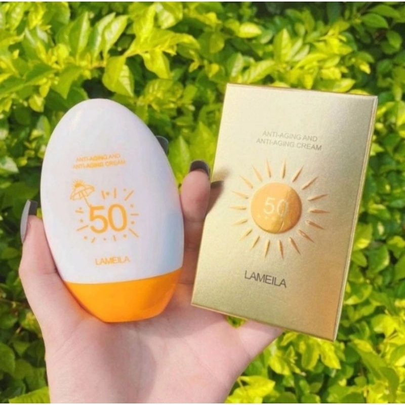 Lameila 3053 Sunblock Wajah dan Badan SPF 50 berkualitas