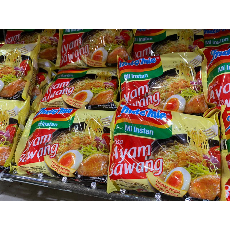 

Indomie Ayam Bawang Mie Instan 5pcs