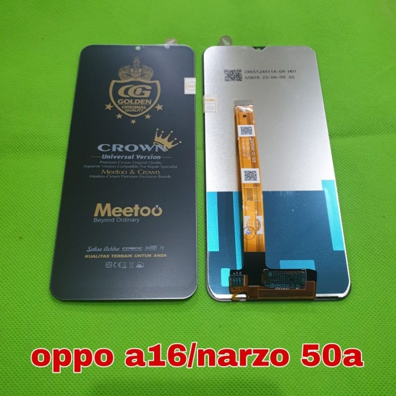 lcd ts touchscreen oppo A16 / A16s / realme c25