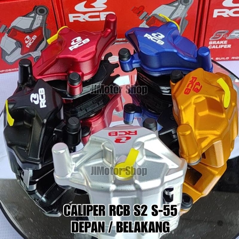 KALIPER CALIPER RCB S55 SONIC 150 R DEPAN BELAKANG - KEPALA BABI PALA BABI RCB S 55 SONIC 150 R DEPAN BELAKANG