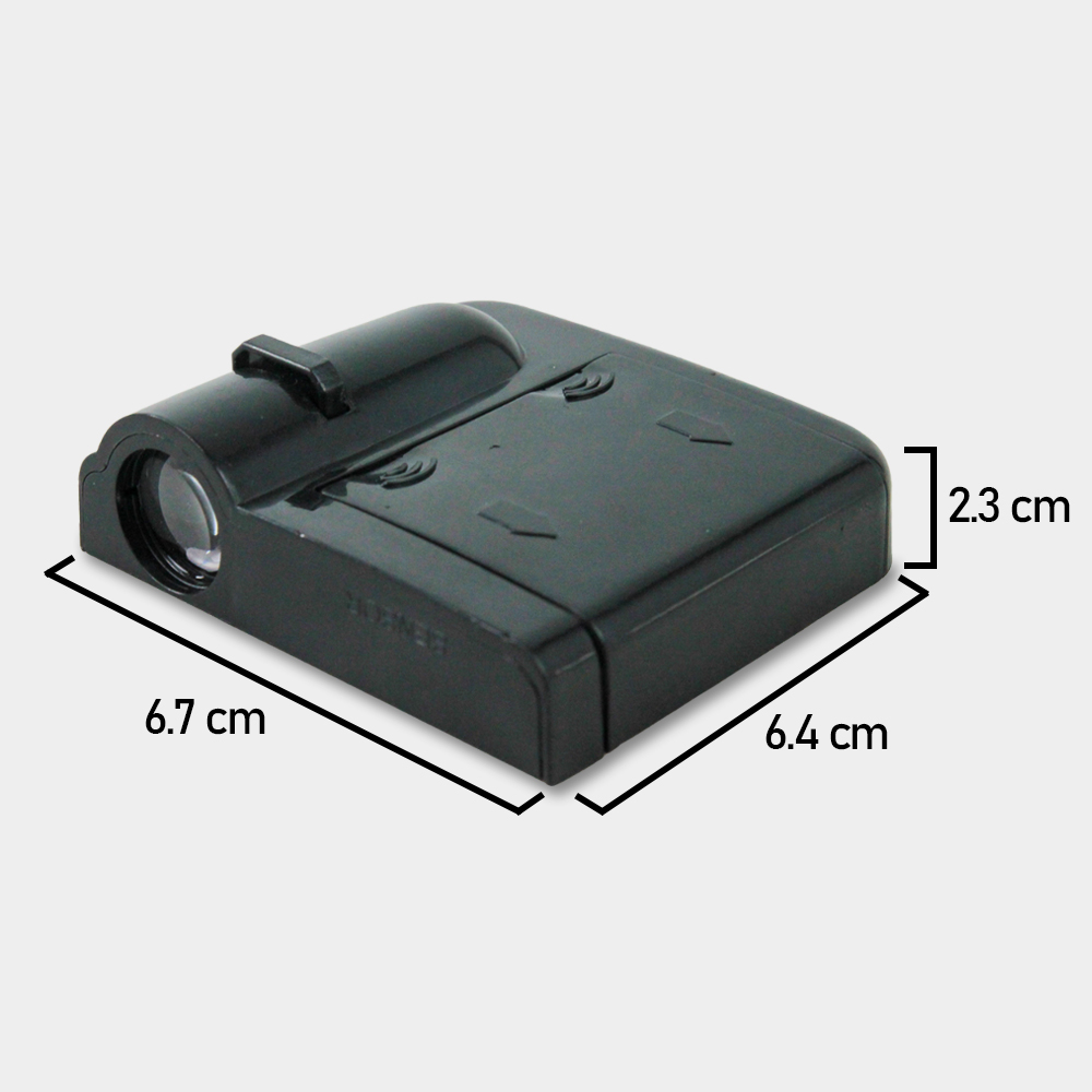 Lampu Proyektor Bulan LED Projector Night Light Battery Power - EP0945 - Black