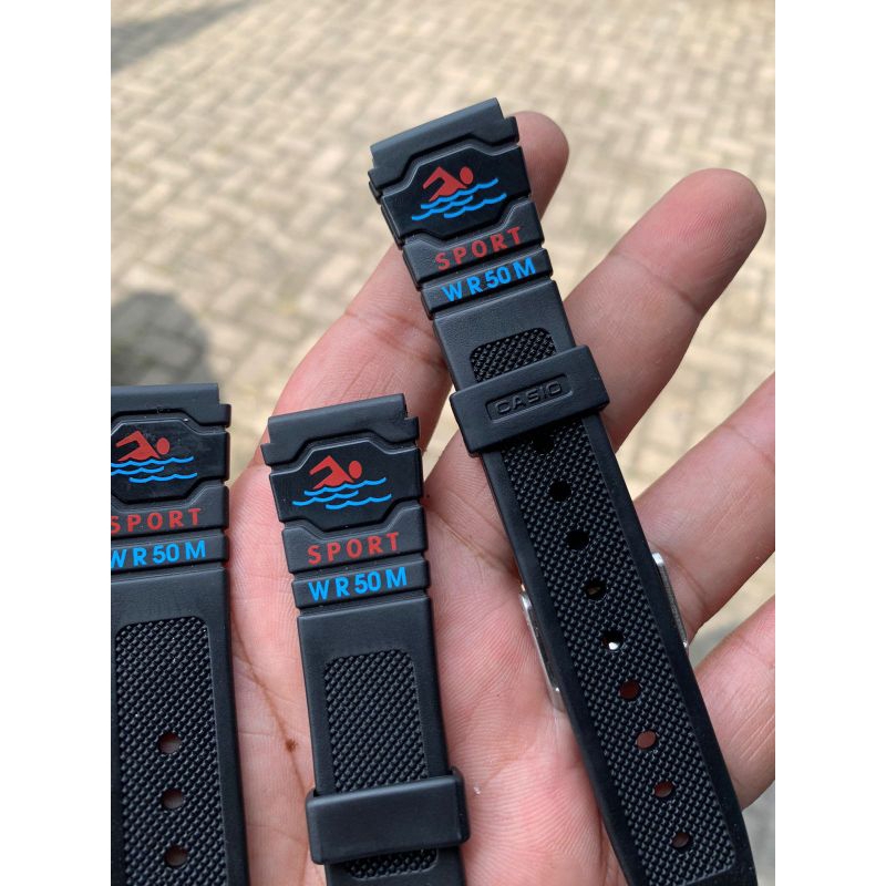 Strap tali jam tangan casio aftermarket Sport 20mm