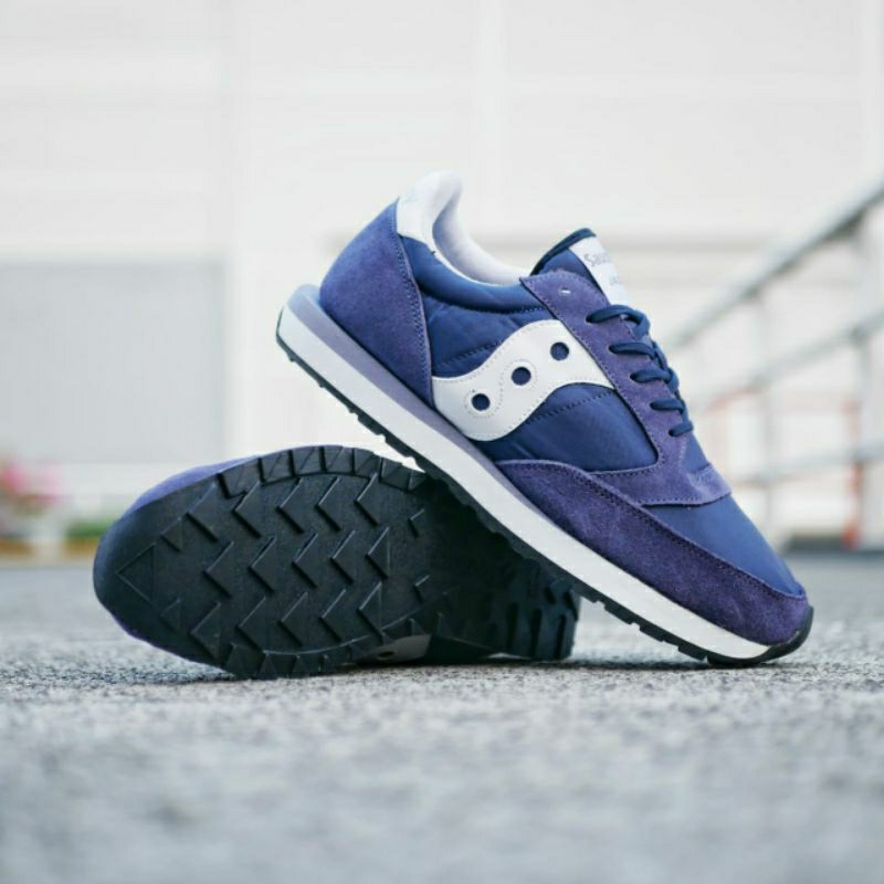 Soucony Jazz Vintage navy white original