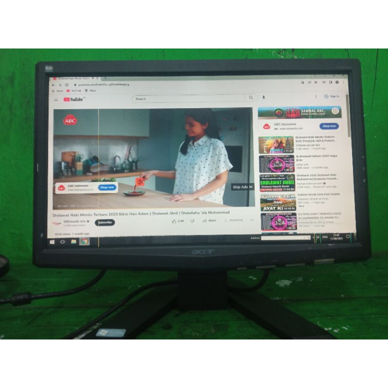 monitor acer 16 inch