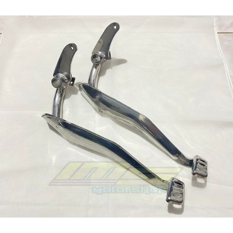 Pedal Rem Crystal Tune Pnp CB GL MP Pedal Rem Belakang Crystal Tune Crom Pnp Honda