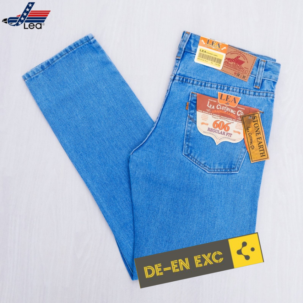 Celana Jeans Panjang Pria Standar Reguler Model Korean Style