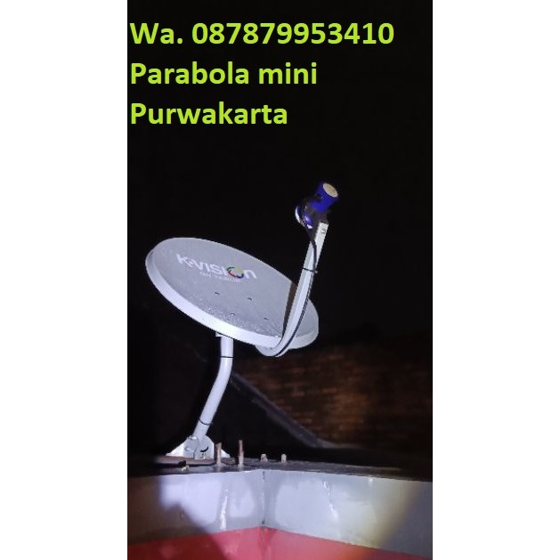 parabola mini k-vision Cikampek