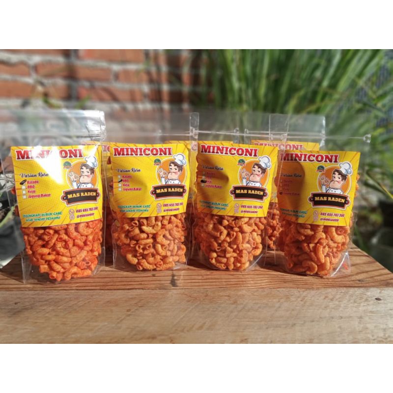 

[NEW READY] MINICONI Camilan Mini Macaroni Makroni Rasa