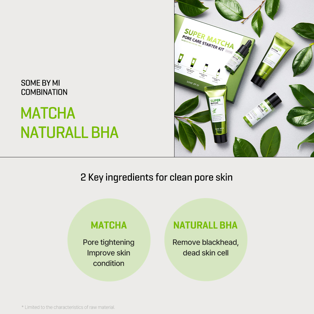 SOME BY MI Super Matcha Pore Care Starter Kit