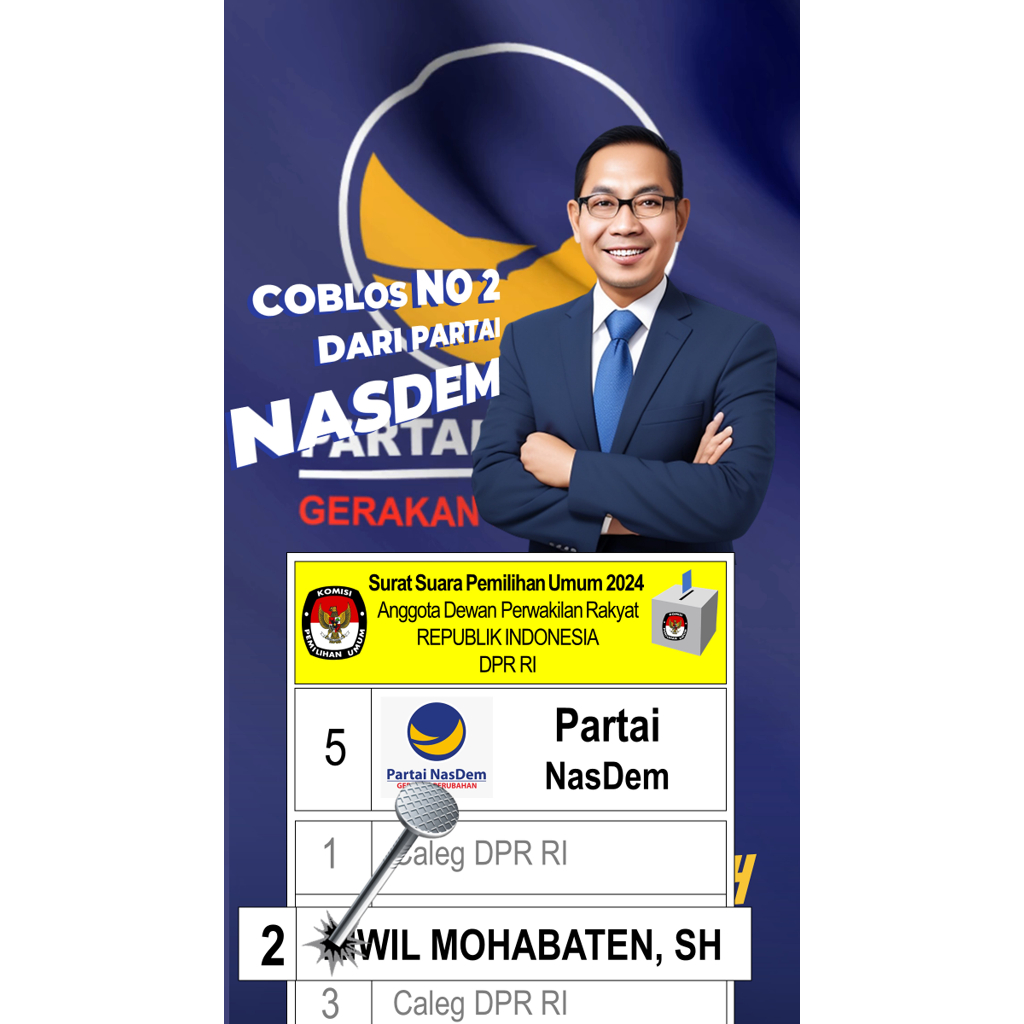 Video Promosi Caleg Animasi (Partai Nadem)