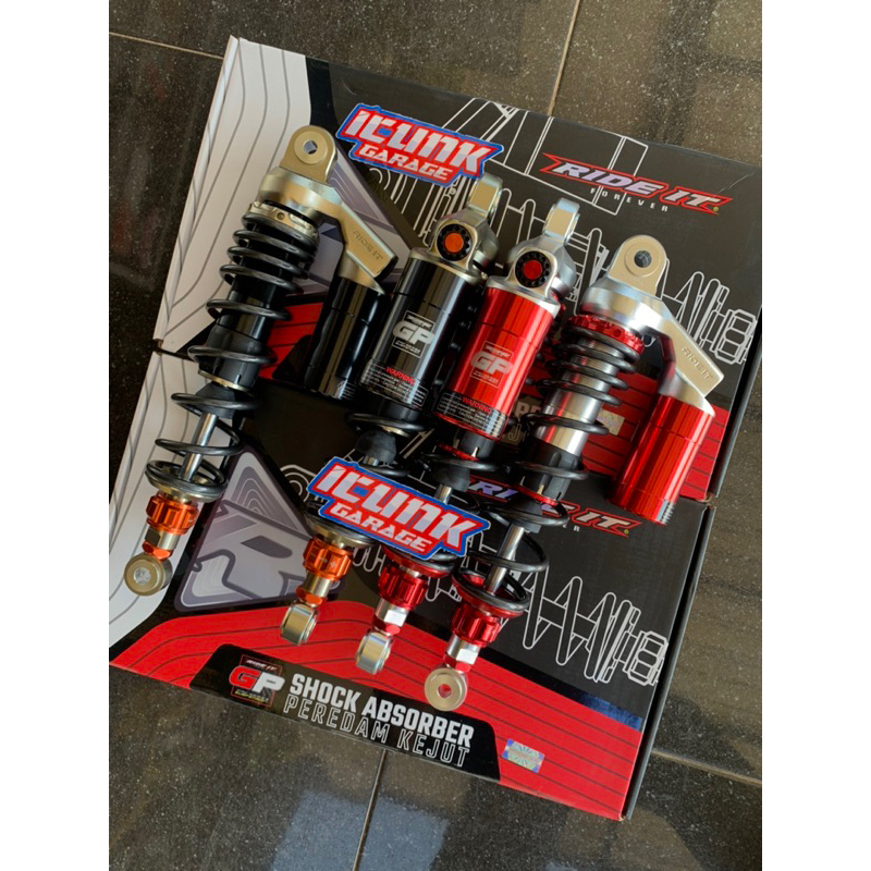 shockbreaker RIDE IT GP 299 rx king fizr jupiter z vega blade supra CLICK FUNGSI