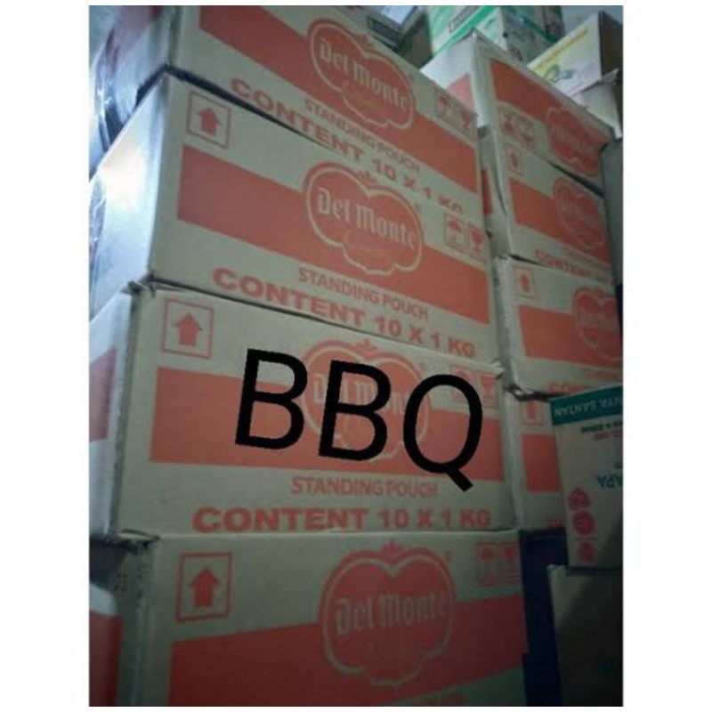 

Delmonte Saus Barbeque 1Kg x 10Pcs Khusus Cargo Dan Expedisi