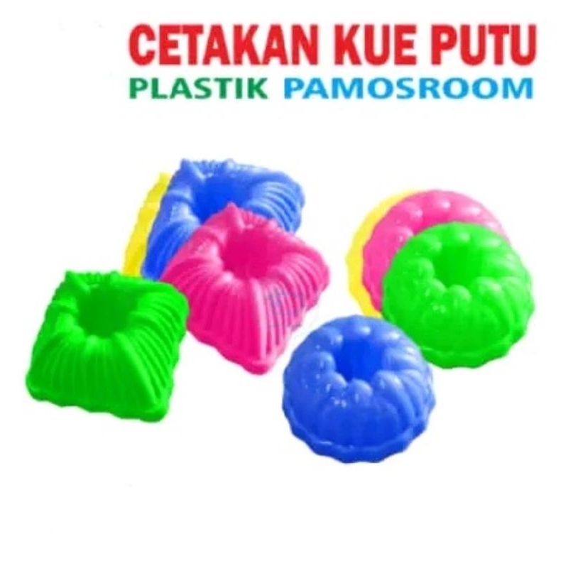 Cetakan Putuayu Plastik/Cetakan Kue Plastik