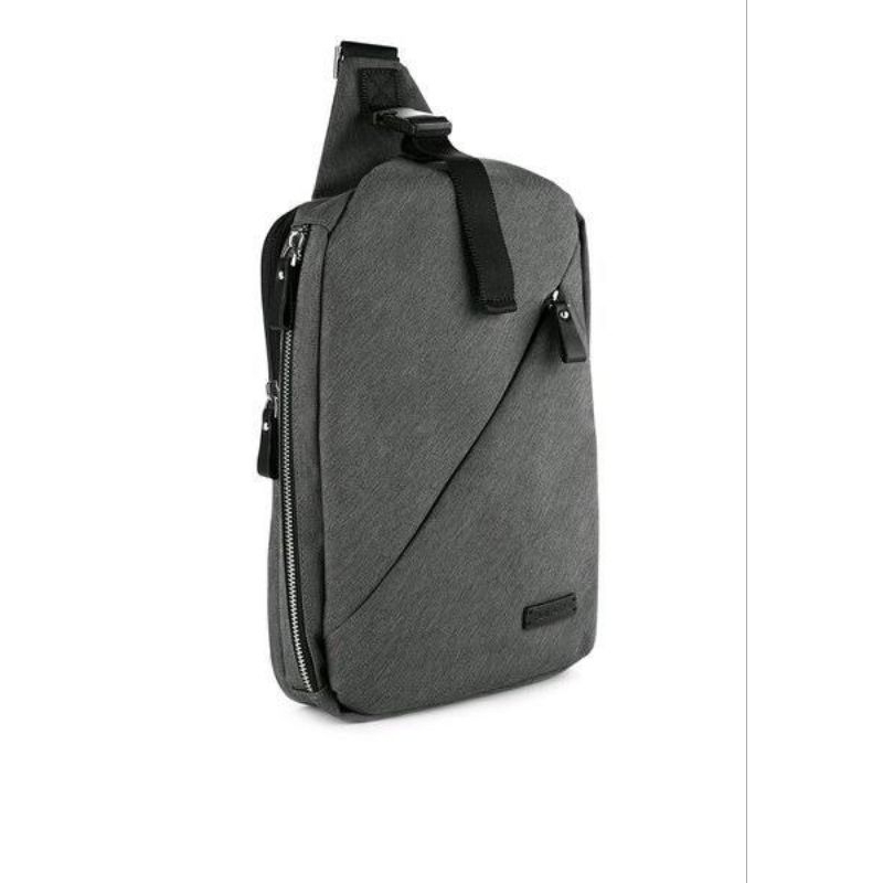 Tas Slingbag Pria Hush Puppies Warna Grey