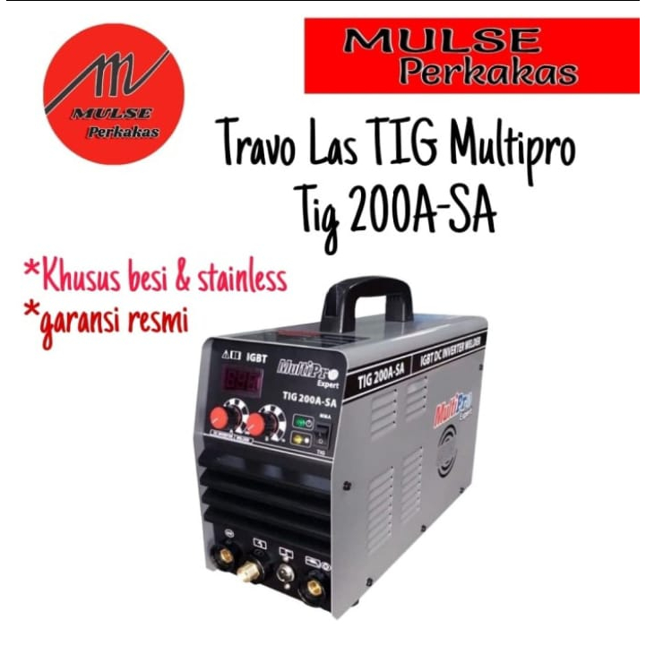 Travo Las TIG Multipro Tig 200 A-SA