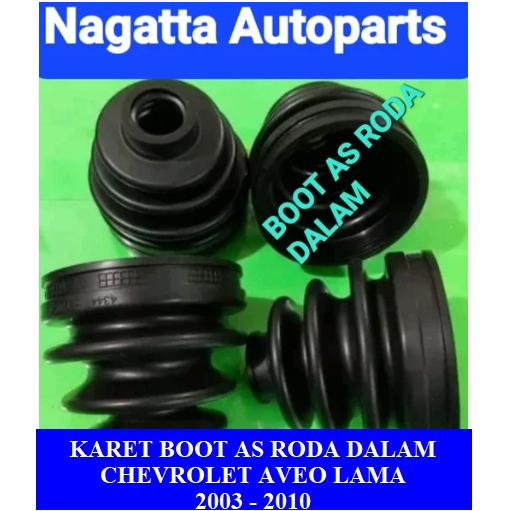 karet boot cv joint as roda dalam chevrolet aveo old 2003-2010 matic atau MANUAL  ( 1pcs )