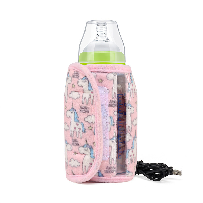 MD - Keola Karakter Tas Penghangat Botol Susu Bayi Portable Travel dengan USB untuk Outdoor, Compact Lipat Mudah dibawa