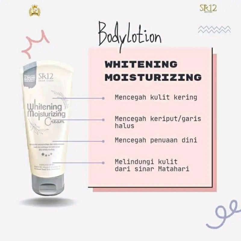 Whitening Moisturizer/WMC SR12