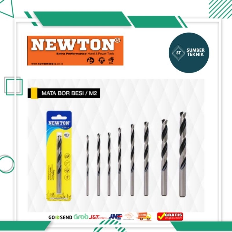 Mata Bor Besi 12 mm Heavy Duty / Mata Bor Baja NEWTON