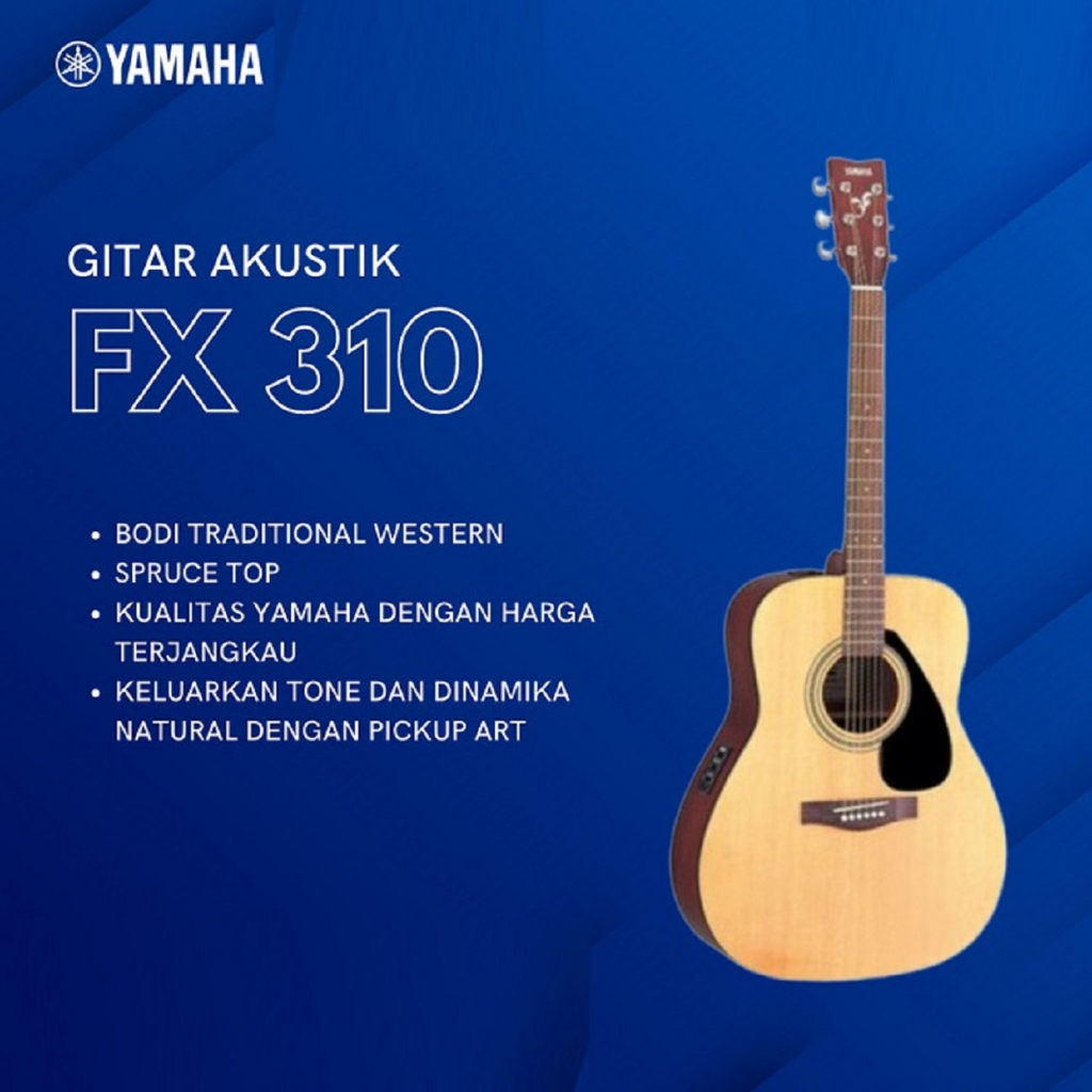 GItar Elektrik Akustik Original Yamaha FX 310/ FX310