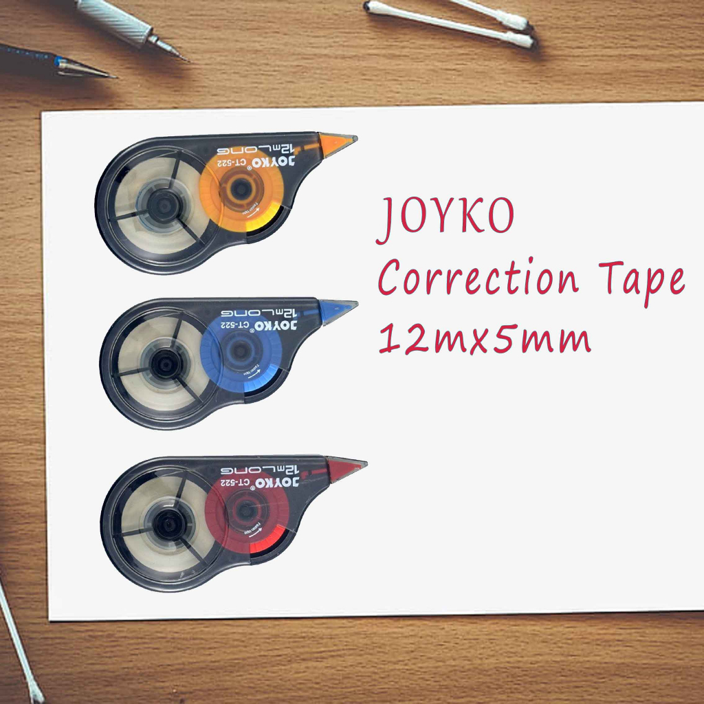 Joyko / Correction Tape / Tip-Ex Kertas / CT-522