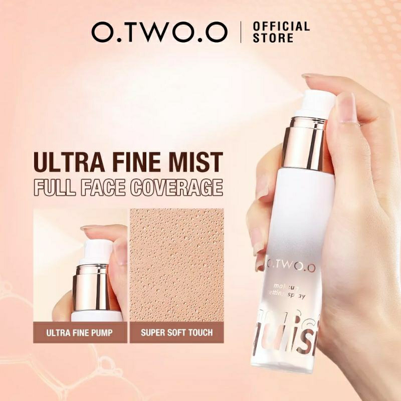 O TWO O MOISTURIZING SPRAY MAKEUP SETTING SPRAY