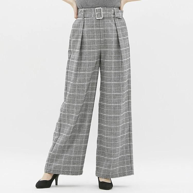 Unq linen wide leg pants