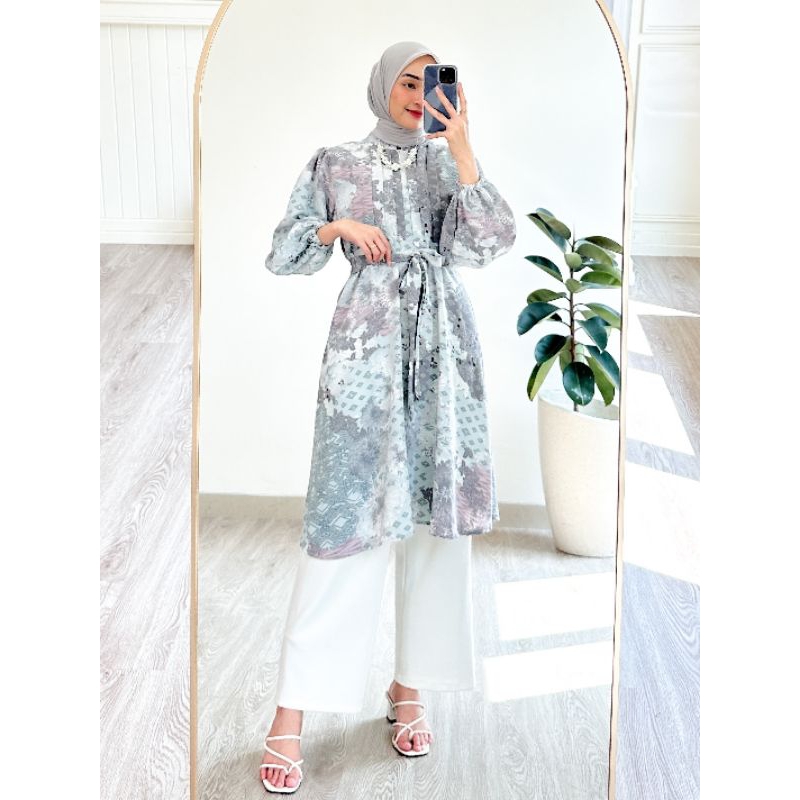 Artemis Fashion~ NAMIRA MAXI / ZANETA KAFTAN / CASELA MAXI DRESS  dress motif bunga, Korean Maxi Dress