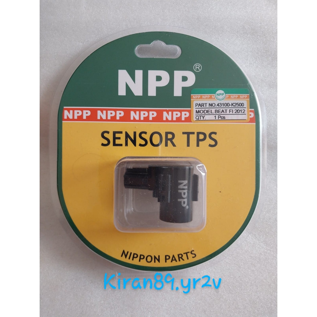 Sensor Tps Gas Beat Fi Beat Street Scoopy Fi Spacy Fi Vario 110 Fi Vario 125 Vario 150 K25 Kzr K44