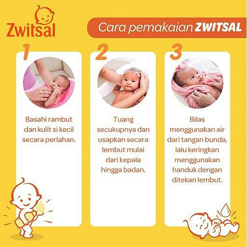 Zwitsal Baby Bath Natural Minyak Telon 250 ml - Sabun Mandi Cair Bayi