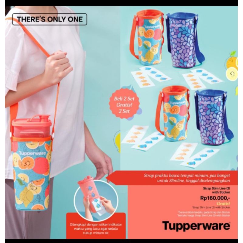 Tupperware tas slim line