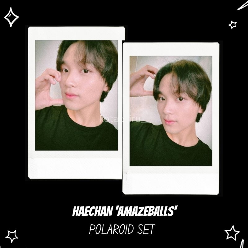 Haechan Amazeballs Polaroid Set