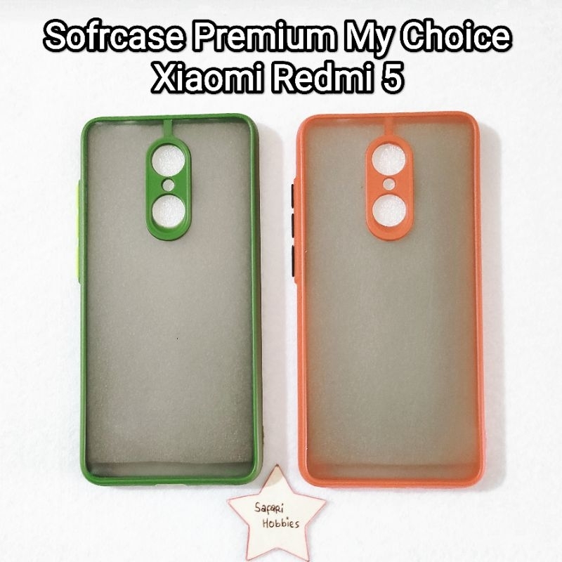 Xiaomi Redmi 5 Softcase Premium My Choice (COD)