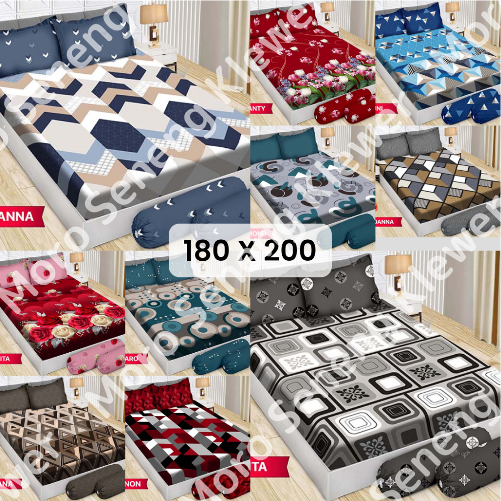 SPREI BONITA KING B2 / SPREI BONITA 180x200 / SEPRAI BONITA 180