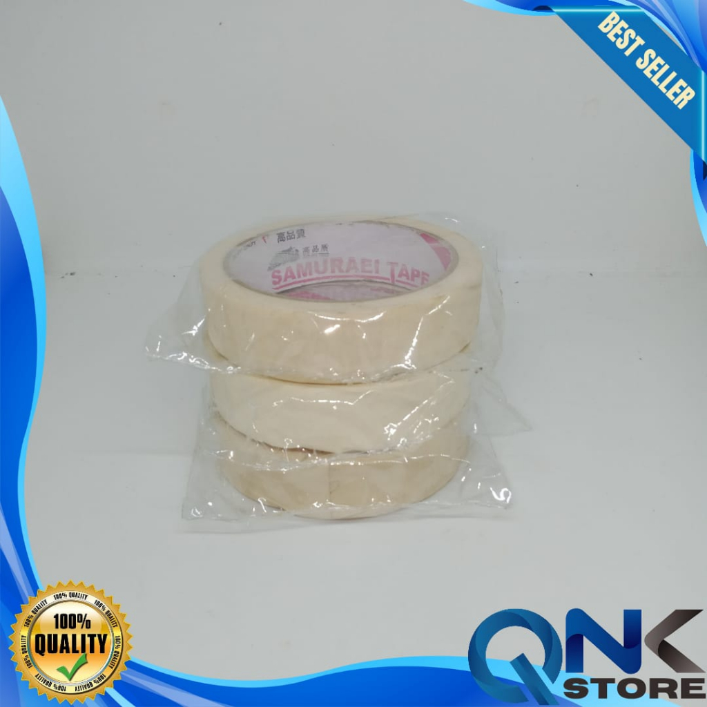 LAKBAN MASKING TAPE 1inc&amp;2inc TERMURAH CUCI GUDANG! LAKBAN KERTAS MURAH 1 inc&amp;2 inc