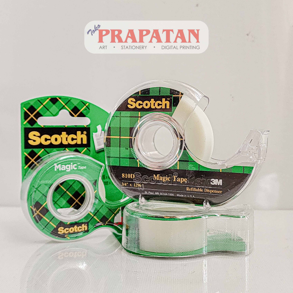 

Scotch Matte Finish Magic Tape | Isolasi Matte | Selotip