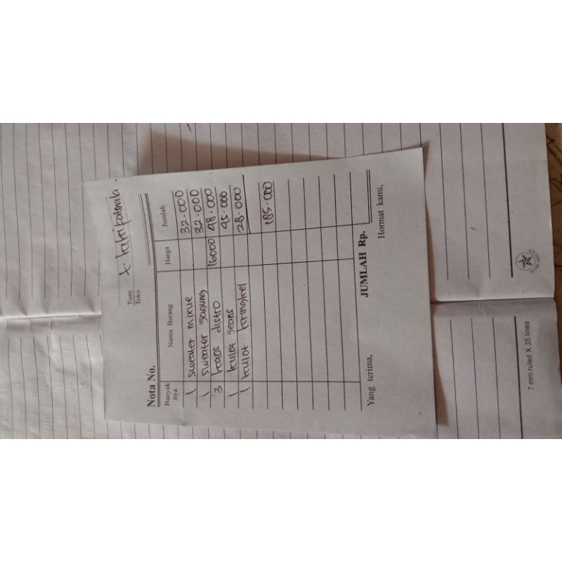 pesanan bunda kiki fatmala